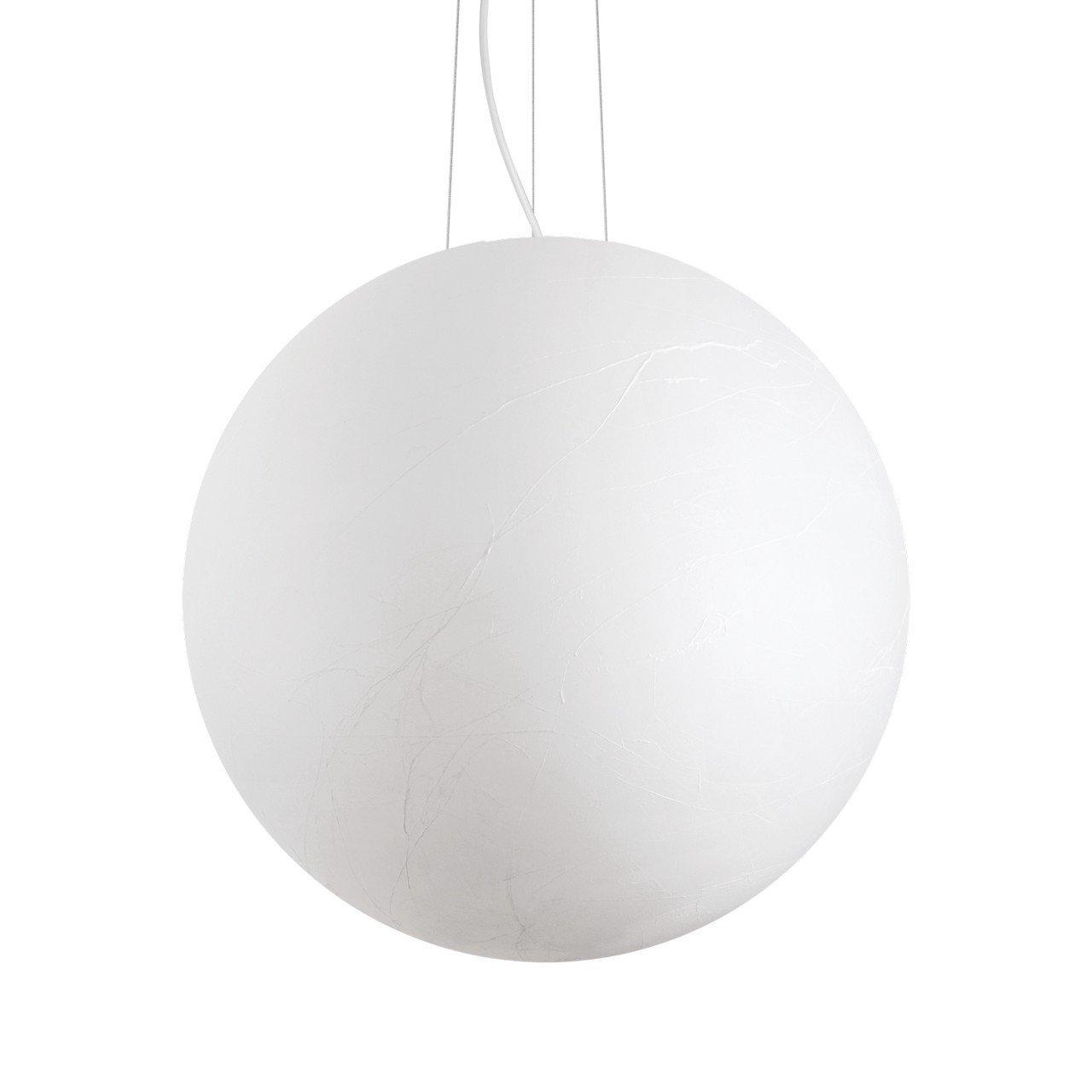 Carta Globe Pendant Ceiling Light White