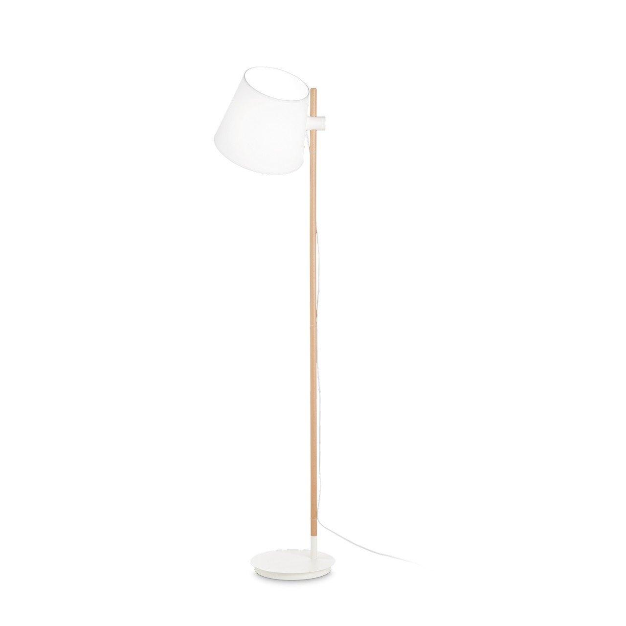 Axel Floor Lamp With Tapered Shade White