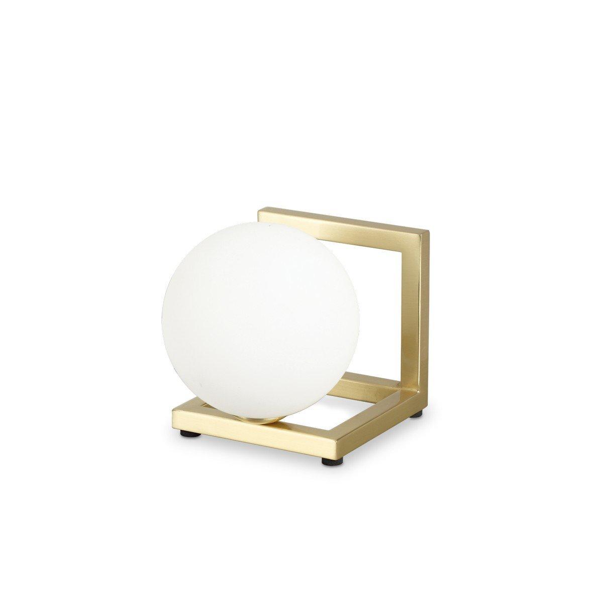 ANGOLO Globe Table Lamp Brass InBuilt Switch