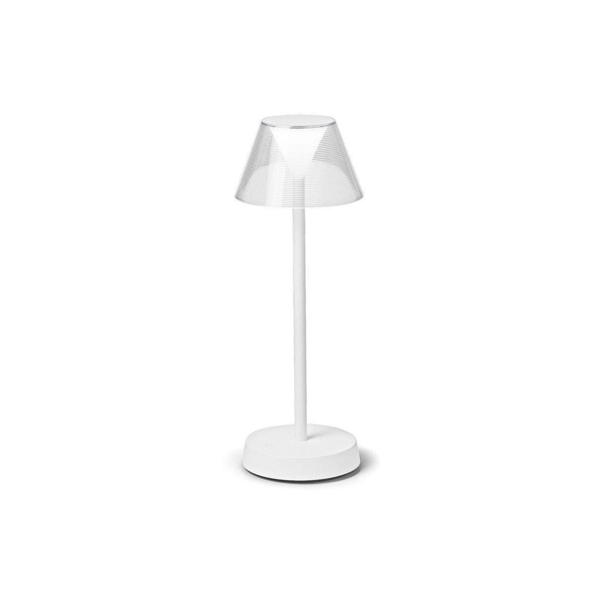 LOLITA Dimmable Integrated LED Table Lamp White InBuilt Switch 3000K IP54