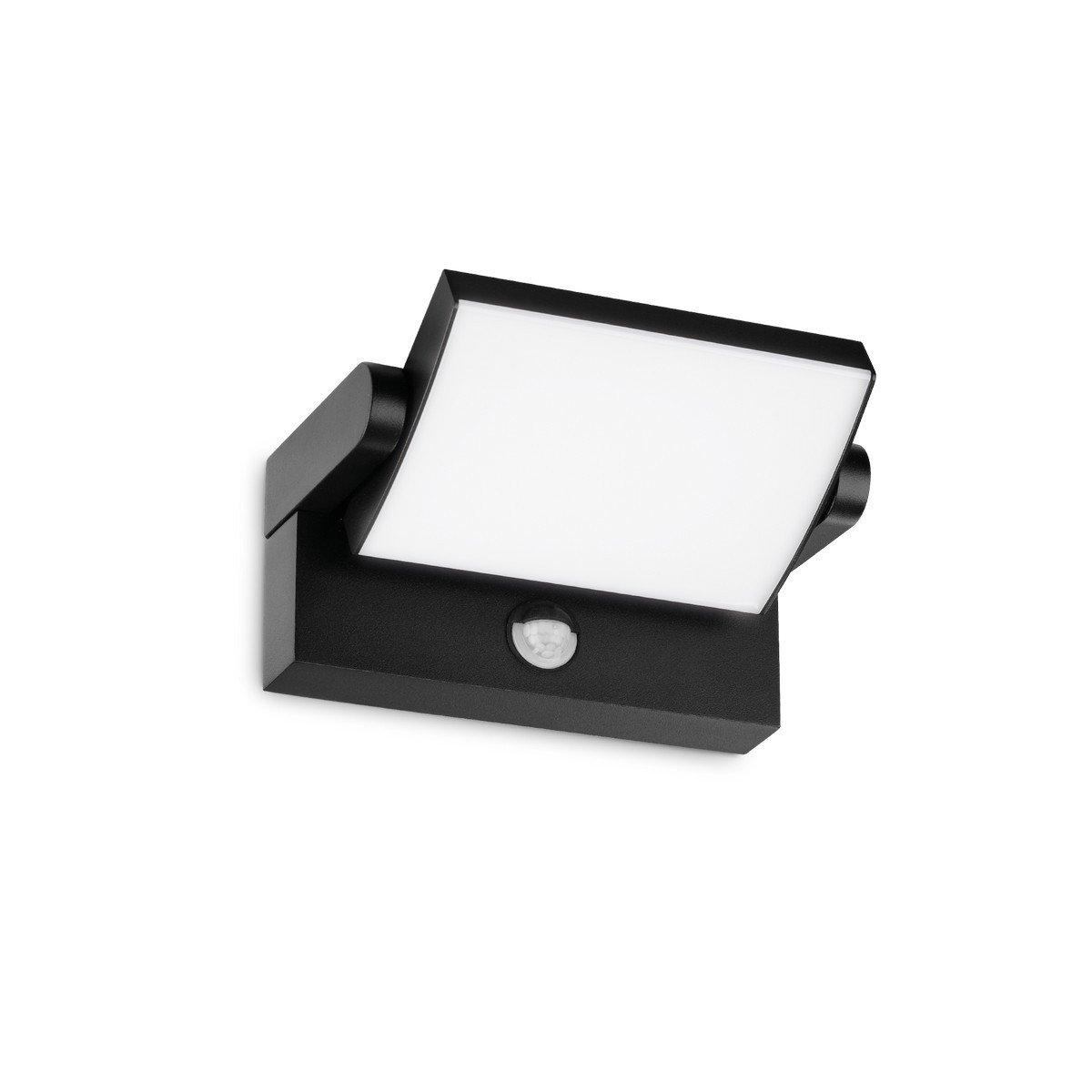 SWIPE LED Outdoor Motion Sensor Wall Lamp Black 3000K IP54