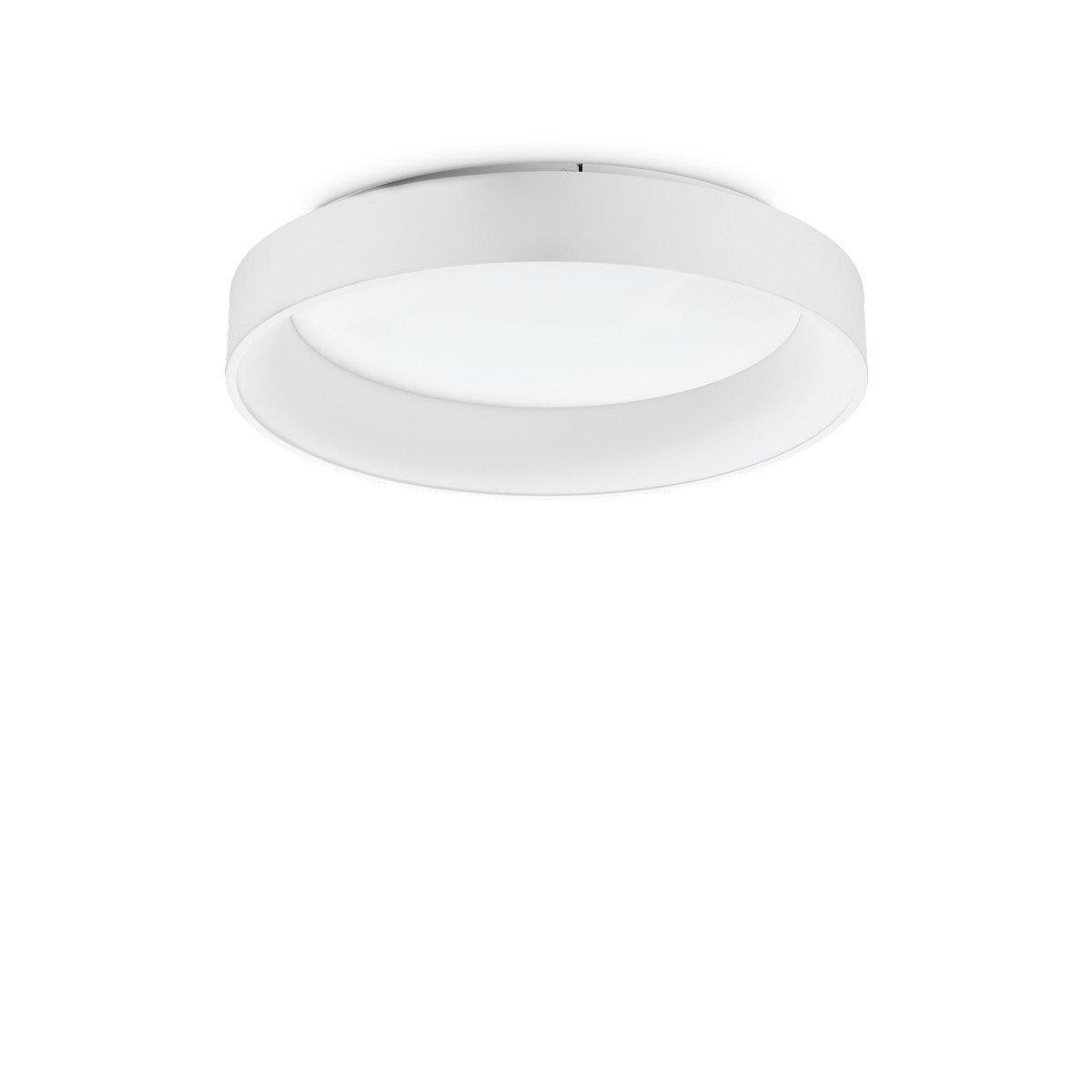 ZIGGY Round 60cm Integrated LED Semi Flush Light White 3000K NonDim