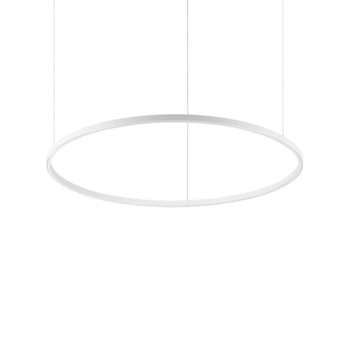 ORACLE Slim DALI Dimmable Round 90cm Integrated LED Pendant Ceiling Light White 3000K