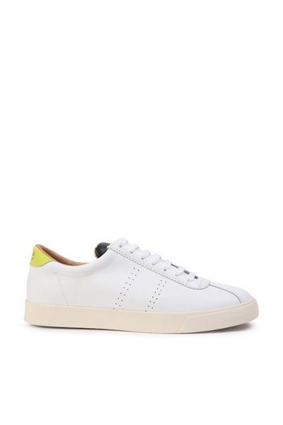 2843 Superga Sport Club S Leather Trainers
