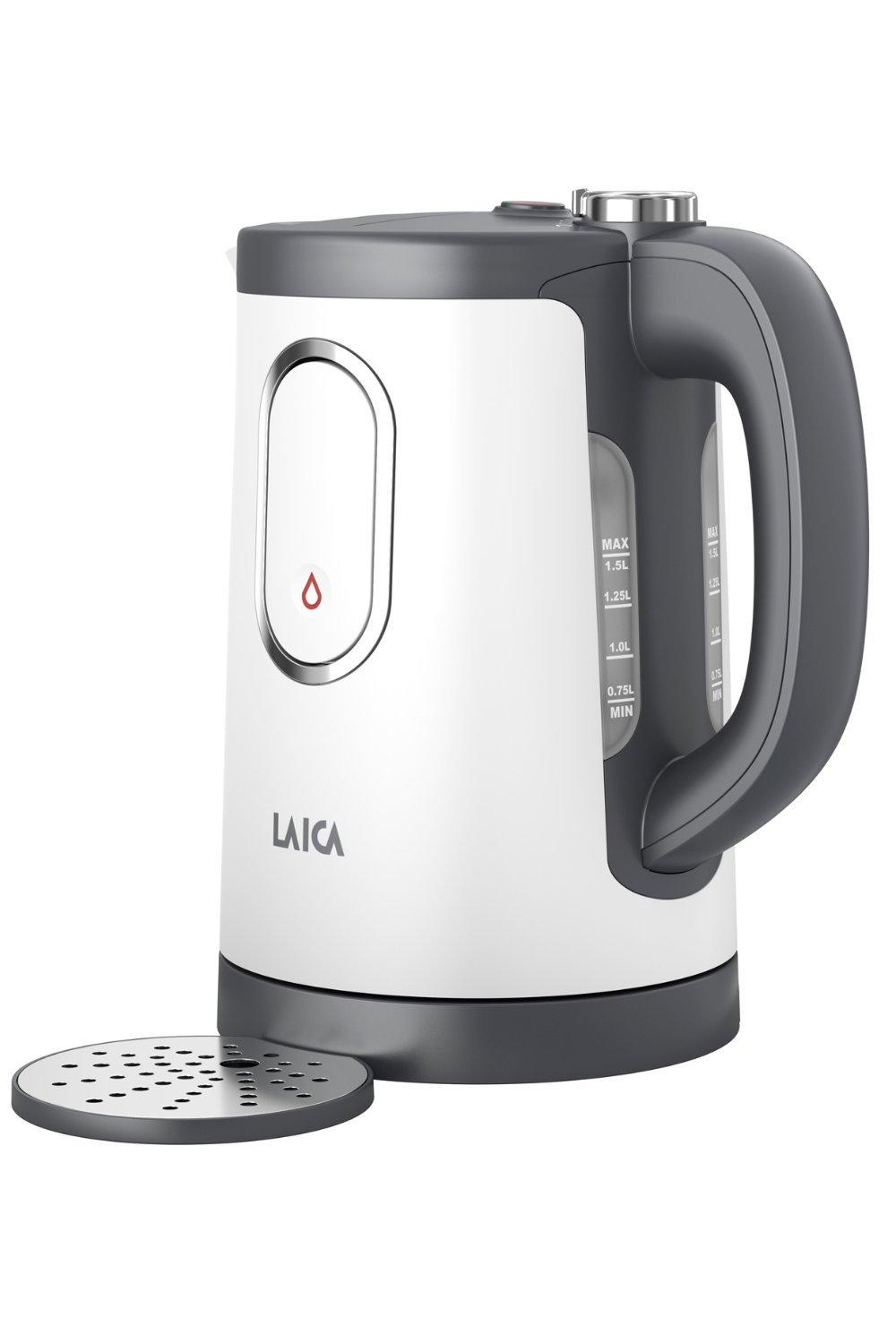 Dual Flo Electric Kettle With One-Cup Fast Boil Dispense, 1.5L Capacity