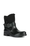 Geox Black 'D Rawelle B' Abx A Leather Ankle Boots thumbnail 1