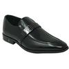 Versace Collection Buckle Logo Leather Brown Shoes thumbnail 3