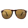Persol Round Havana Crystal Brown Polarized Sunglasses thumbnail 1