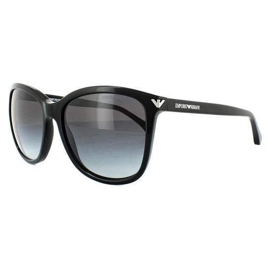 Emporio Armani Rectangle Black Grey Gradient 4060 Sunglasses 2