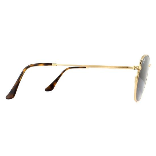 Ray-Ban Square Gold Green G-15 Sunglasses 4