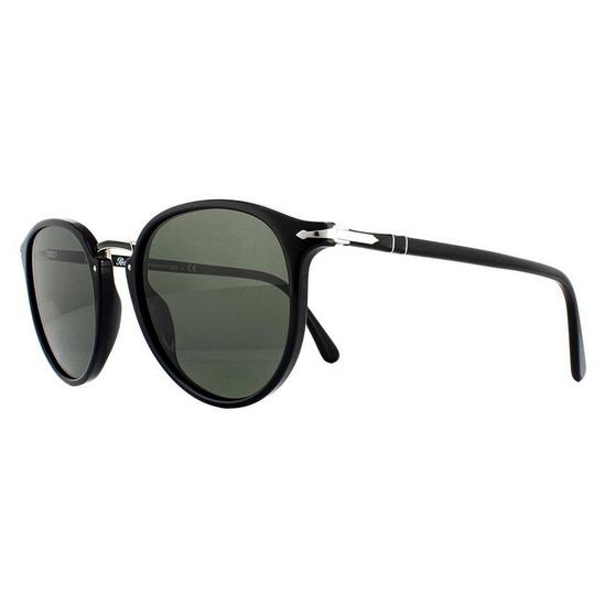 Persol Round Black Green Sunglasses 2