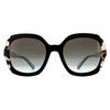 Prada Square Black Azure Spotted Brown Grey Gradient Sunglasses thumbnail 1
