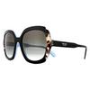 Prada Square Black Azure Spotted Brown Grey Gradient Sunglasses thumbnail 2
