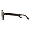 Versace Aviator Dark Havana Dark Grey Mirror Gold Sunglasses thumbnail 3