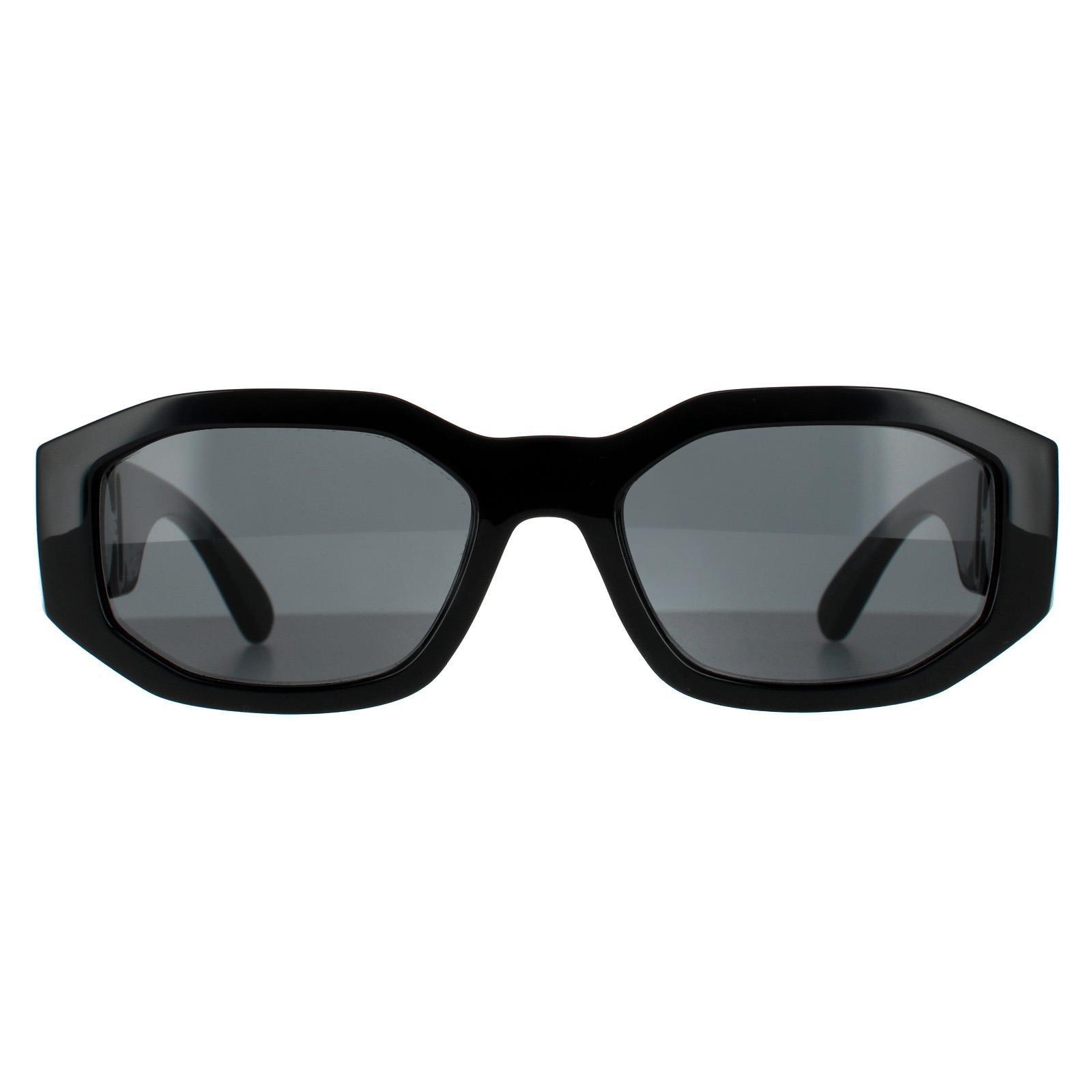 Rectangle Black Dark Grey VE4361 Sunglasses