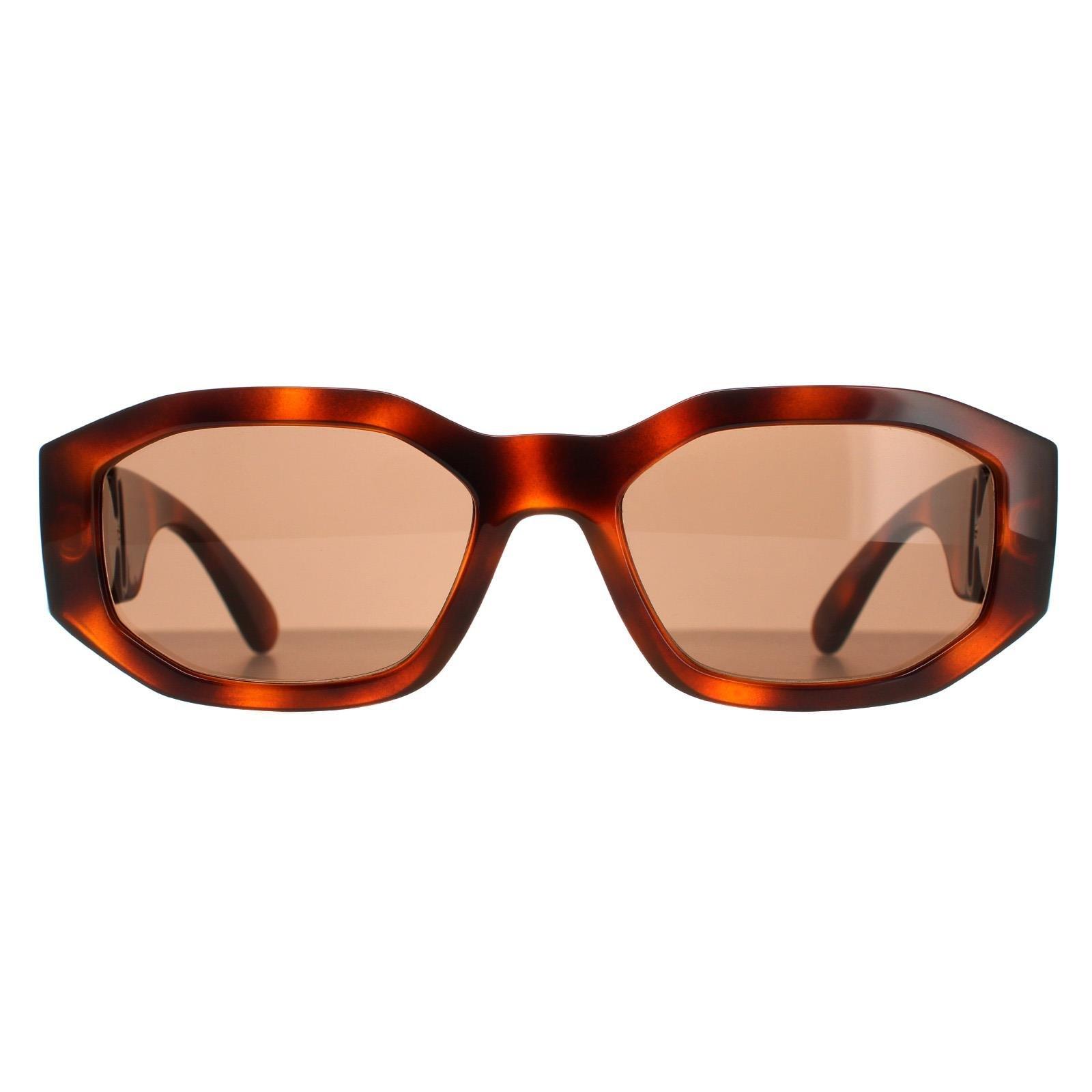 Rectangle Havana Dark Brown VE4361 Sunglasses