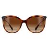 Ralph by Ralph Lauren Fashion Shiny Dark Havana Brown Gradient Sunglasses thumbnail 1
