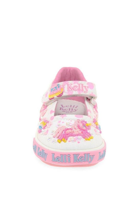 Lelli Kelly 'Mary Dolly Unicorn' Infant Canvas Shoes 3
