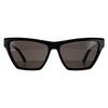 Saint Laurent Cat Eye Black Black Sunglasses thumbnail 1