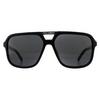 Dolce & Gabbana Aviator Black Dark Grey Sunglasses thumbnail 1