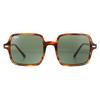 Ray-Ban Square Striped Havana Green Classic G-15 Sunglasses thumbnail 1