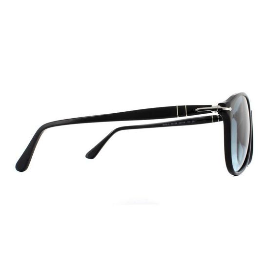 Persol Aviator Black Blue Gradient Sunglasses 4