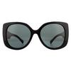 Versace Square Black Dark Grey Sunglasses thumbnail 1