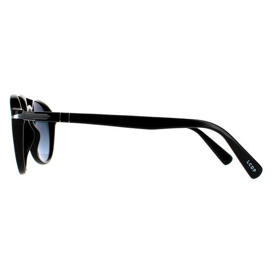 Persol Aviator Black Blue Gradient Polarized Sunglasses 3