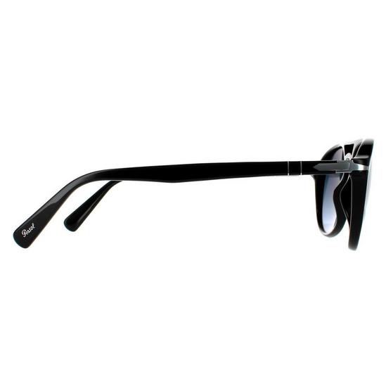 Persol Aviator Black Blue Gradient Polarized Sunglasses 4
