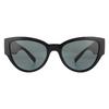 Versace Cat Eye Black Dark Grey VE4398 Sunglasses thumbnail 1