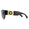 Versace Cat Eye Black Dark Grey VE4398 Sunglasses thumbnail 3