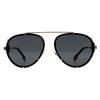 Versace Aviator Black Dark Grey Sunglasses thumbnail 1