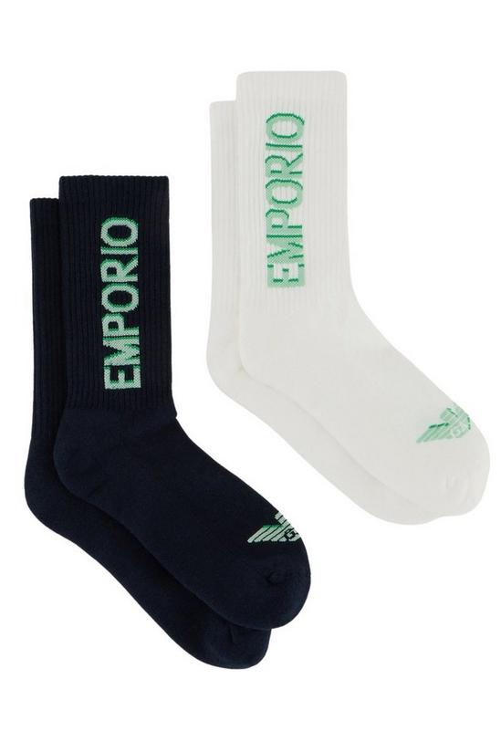 Underwear & Socks | 2 Pack Short Sock | Emporio Armani
