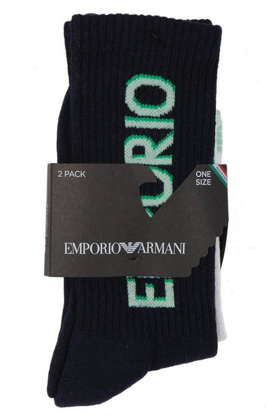 Underwear & Socks | 2 Pack Short Sock | Emporio Armani
