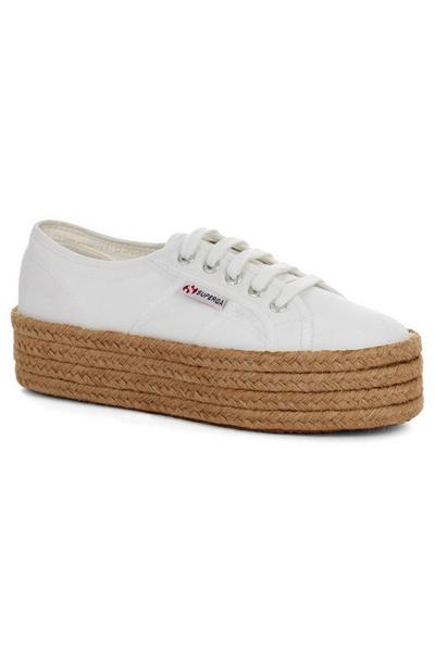 2790 COTROPEW Rope Platform Canvas Trainers