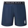 Philipp Plein Branded Waistband Navy Swim Shorts thumbnail 1