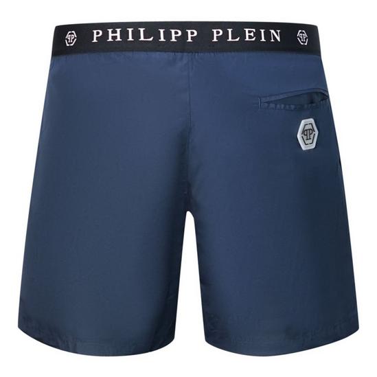 Philipp Plein Branded Waistband Navy Swim Shorts 2