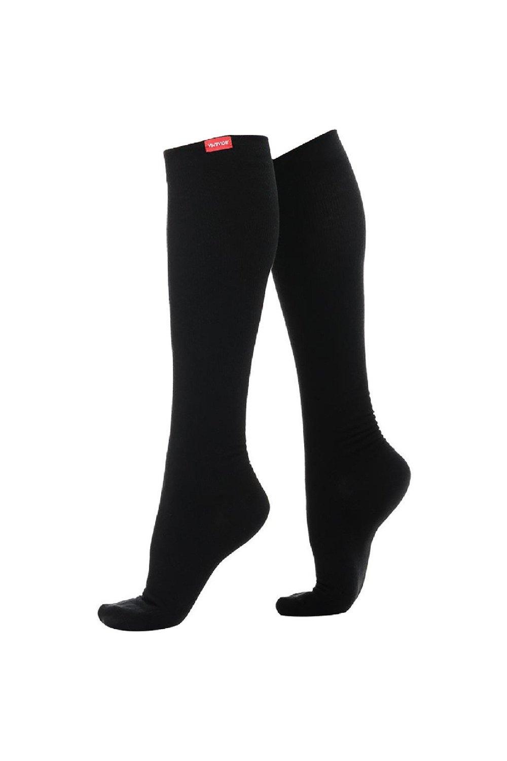 Graduated Compression 15-20 mmhg Cotton Socks for Swollen Legs & DVT