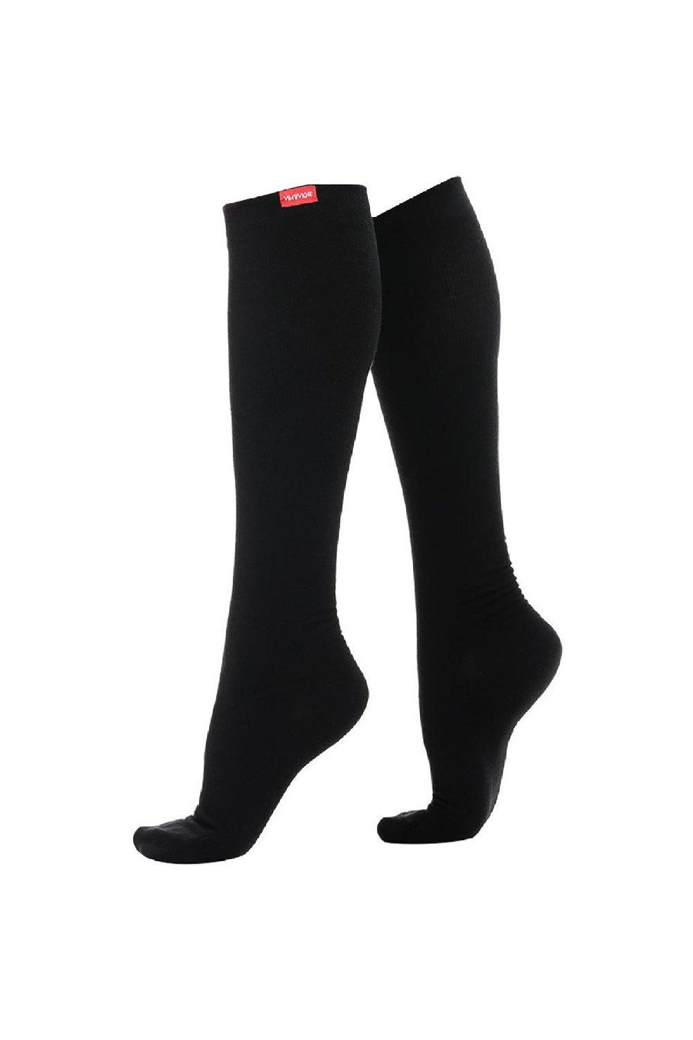Wide Calf Graduated Compression Socks 15-20 mmhg for Swollen Legs
