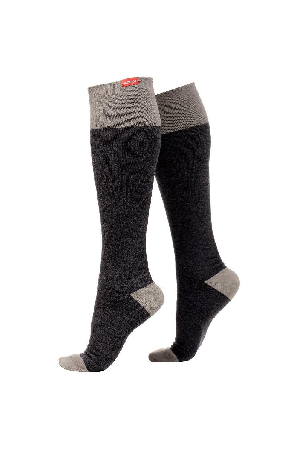 Wide Calf Graduated Compression Socks 15-20 mmhg for Swollen Legs