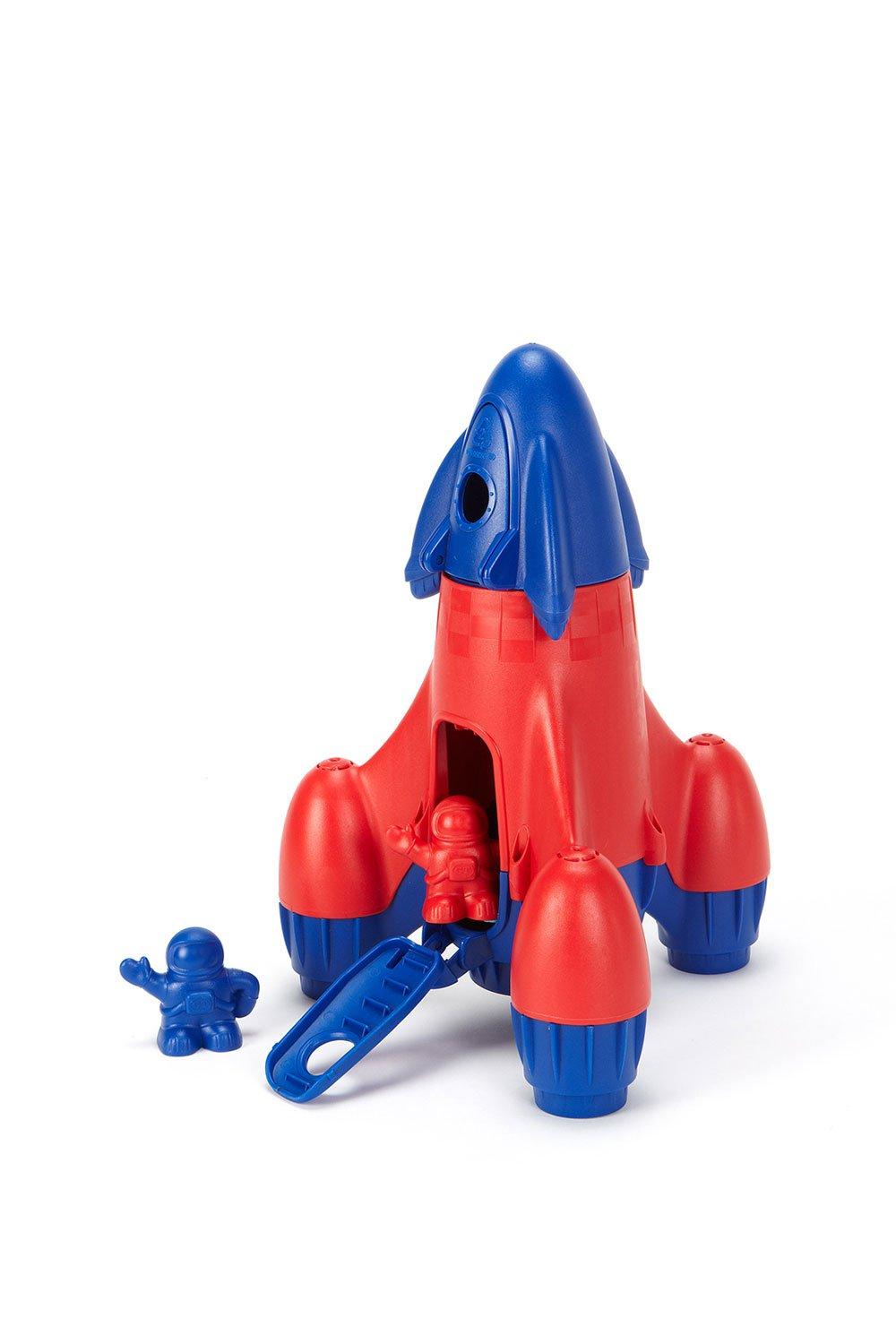 Green Toys Rocket Toy|red