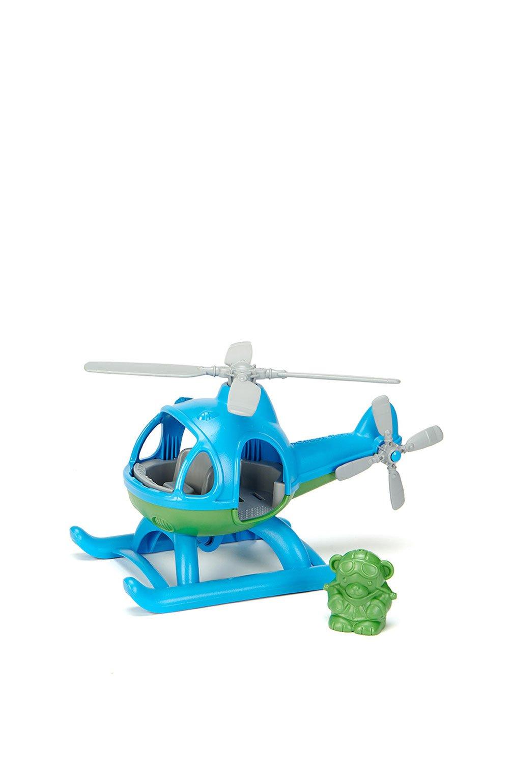 Green Toys Helicopter|blue