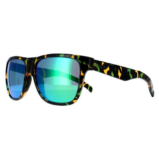 Smith Square Green Havana Green Mirror Sunglasses 2