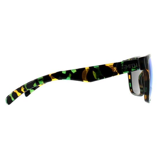 Smith Square Green Havana Green Mirror Sunglasses 4