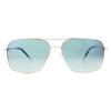 Oliver Peoples Aviator Silver Chrome Sapphire VFX Photochromic Sunglasses thumbnail 1
