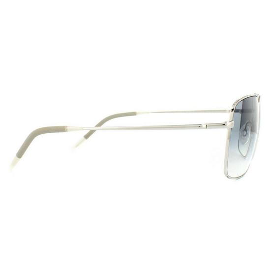 Oliver Peoples Aviator Silver Chrome Sapphire VFX Photochromic Sunglasses 4
