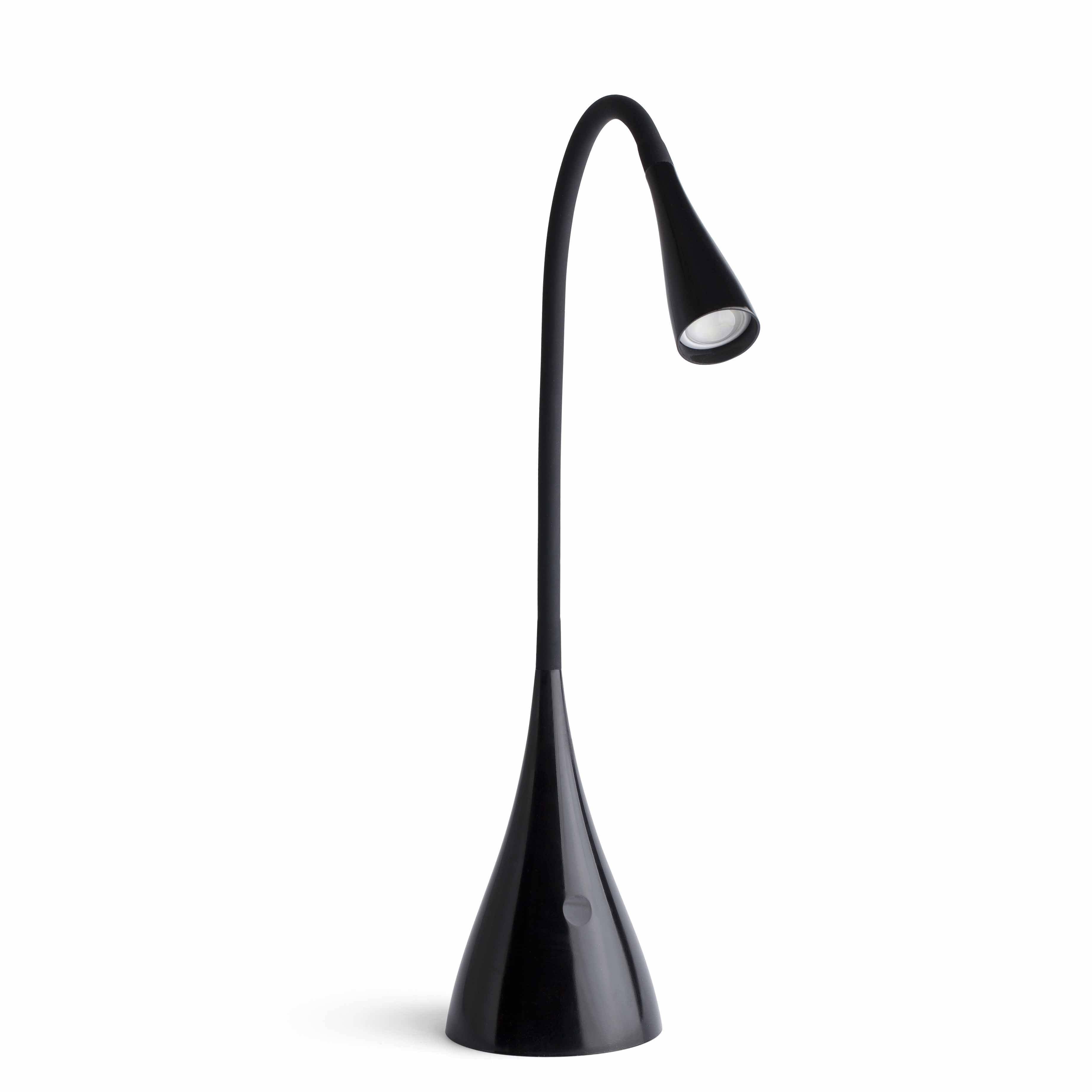 Lena LED Dimmable Desk Touch Lamp Black