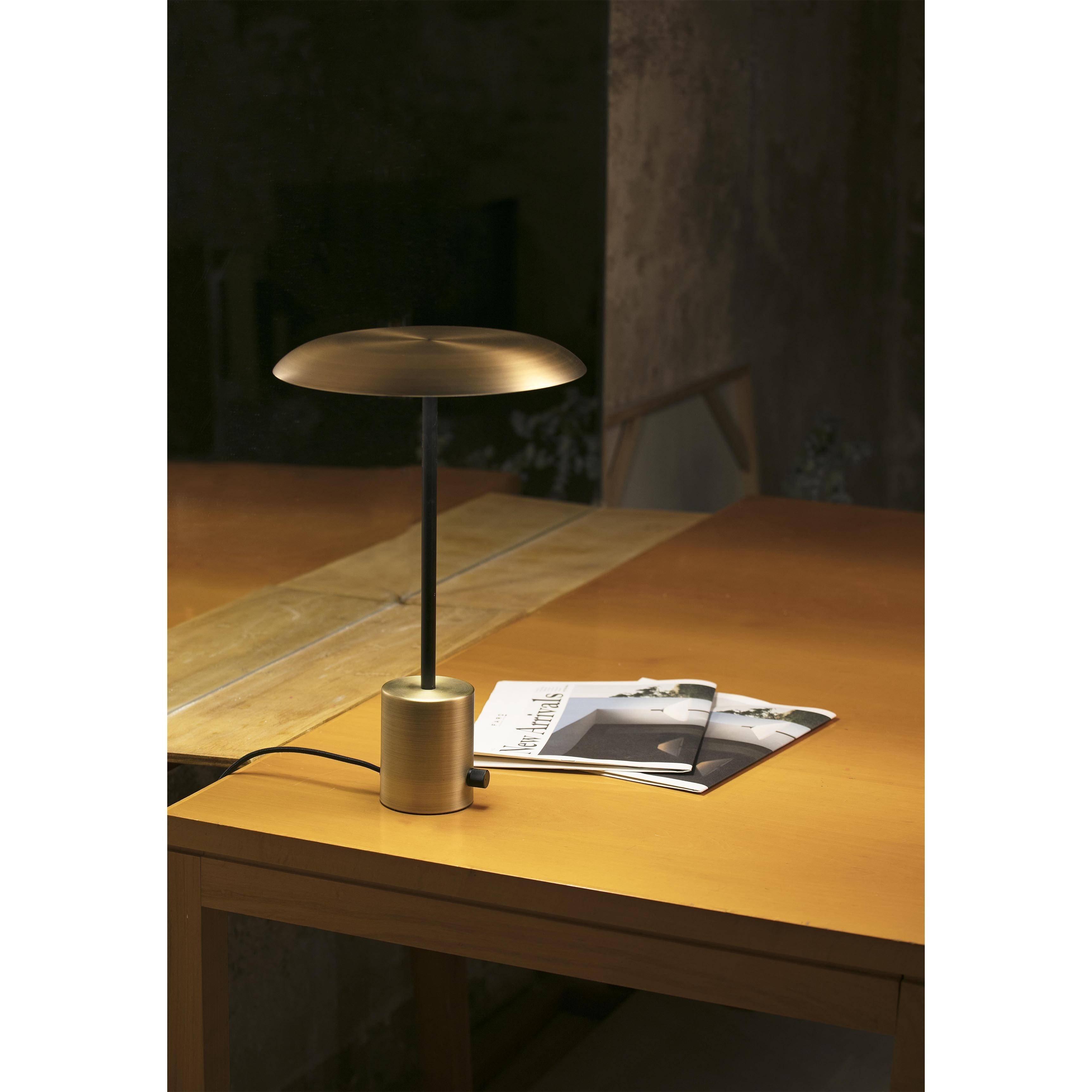 Hoshi LED Table Lamp Black Gold