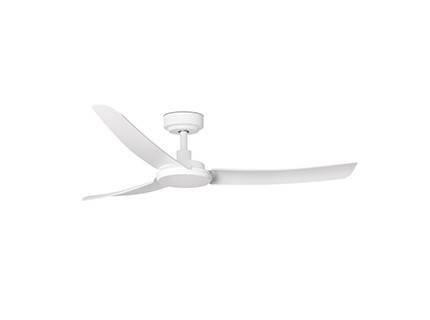 Siros Ceiling Fan 132cm White Ceiling Fan 3 Blades