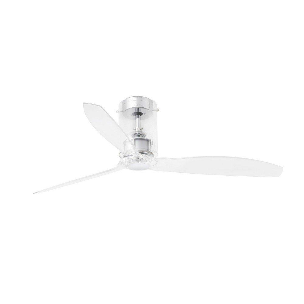 MiniTube Transparent Ceiling Fan With DC Motor Smart Remote Included